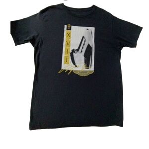 Trophy Room Michael Jordan XVII Black Tee Shirt size L Streetwear, Grunge, Gothc